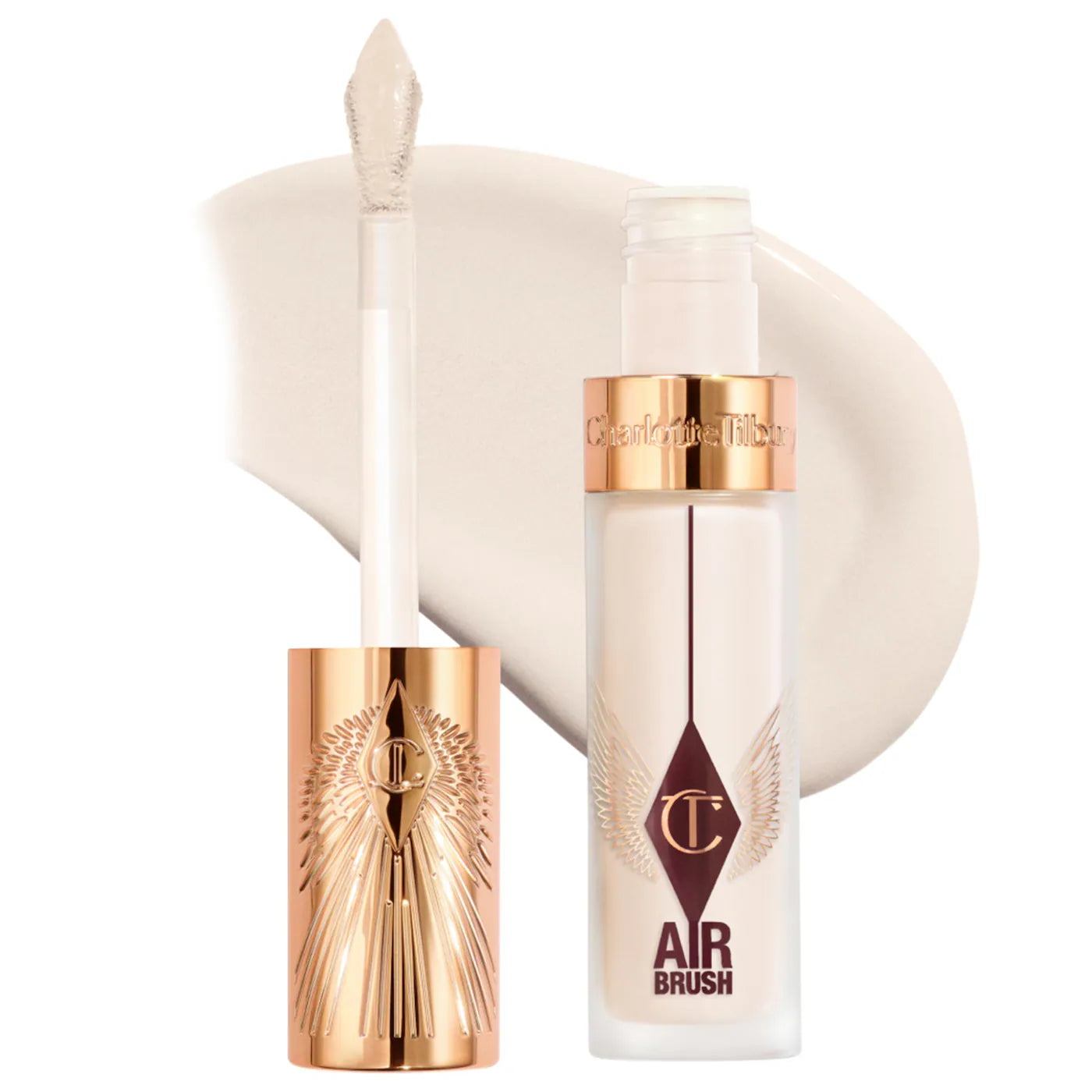 Charlotte Tilbury - Airbrush Flawless Crease-Proof Long-Wear Blur Concealer with Hyaluronic Acid