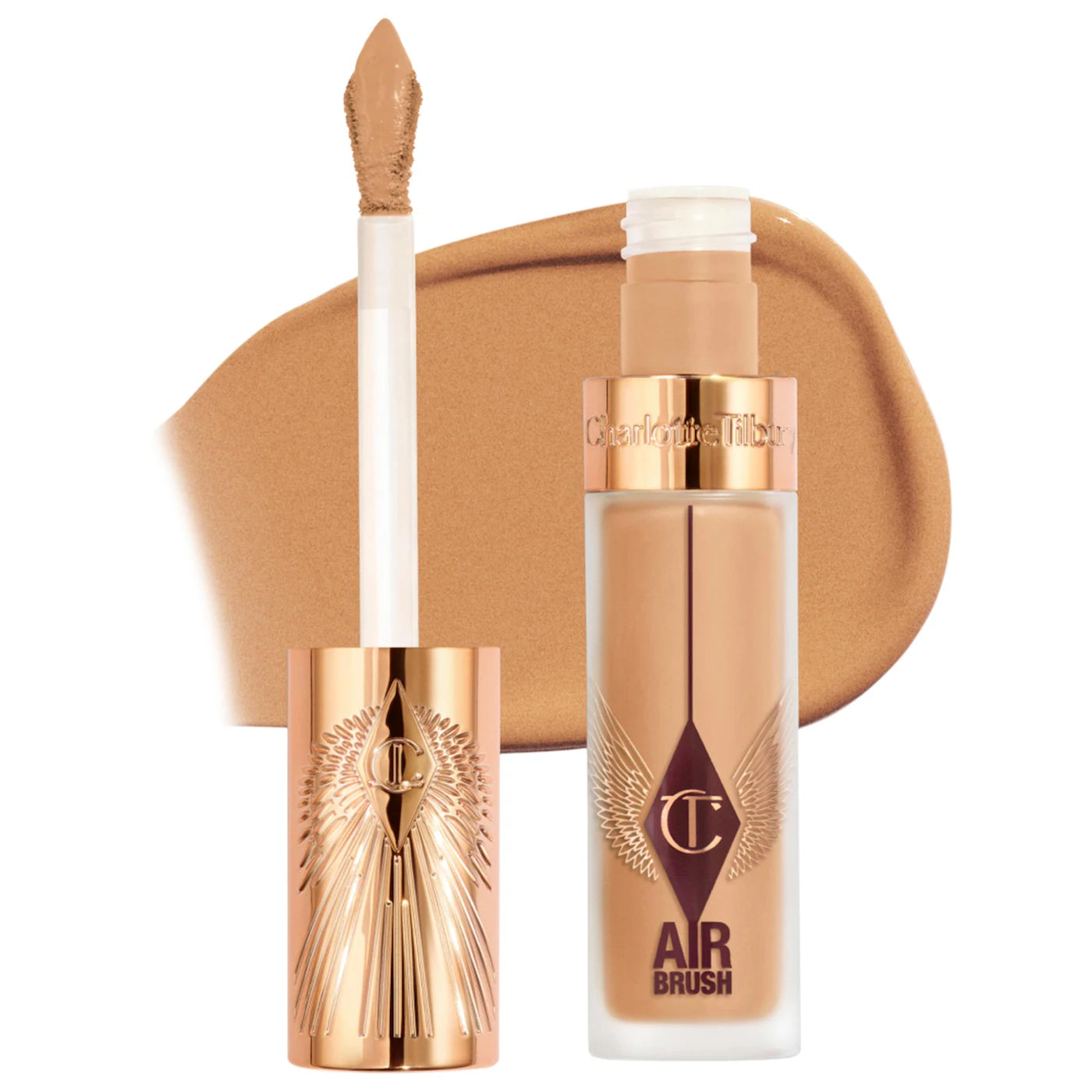 Charlotte Tilbury - Airbrush Flawless Crease-Proof Long-Wear Blur Concealer with Hyaluronic Acid