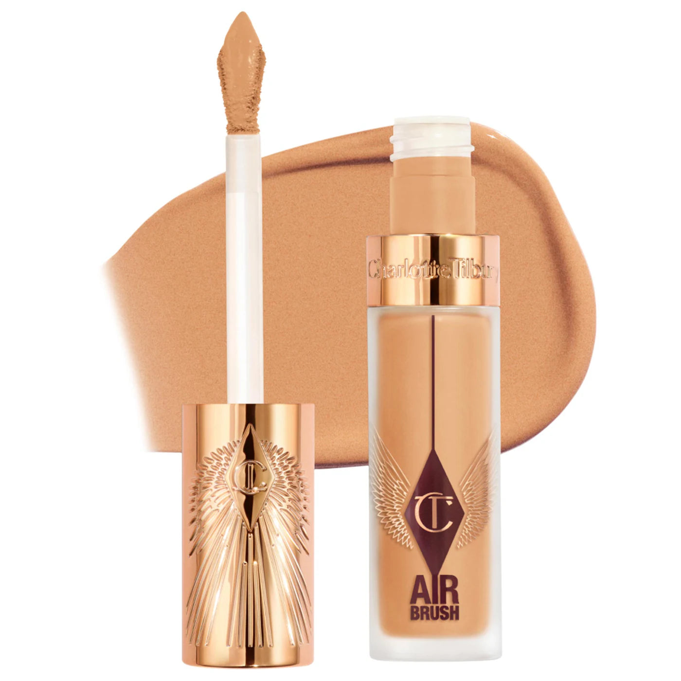 Charlotte Tilbury - Airbrush Flawless Crease-Proof Long-Wear Blur Concealer with Hyaluronic Acid