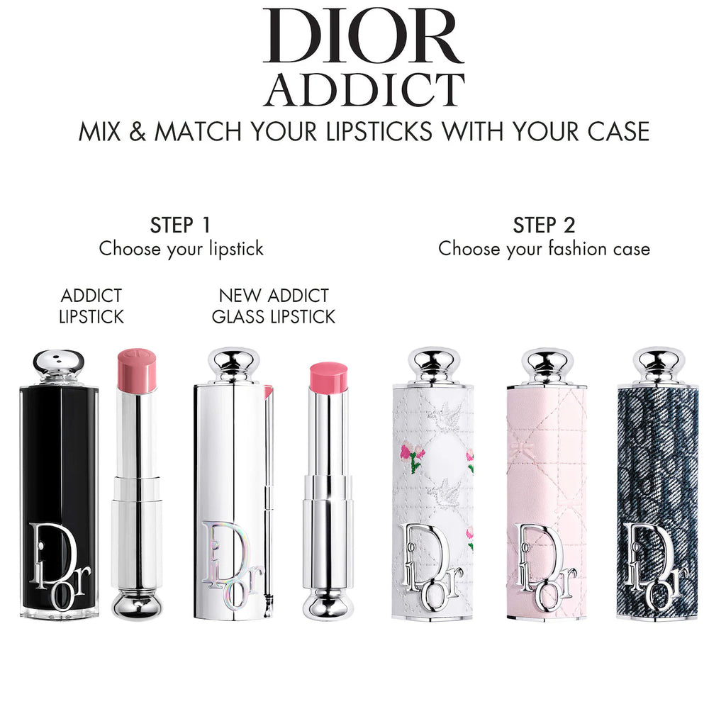 DIOR - Dior Addict Glass Lipstick Ultra-Shine Hydrating Lip Gloss Stick