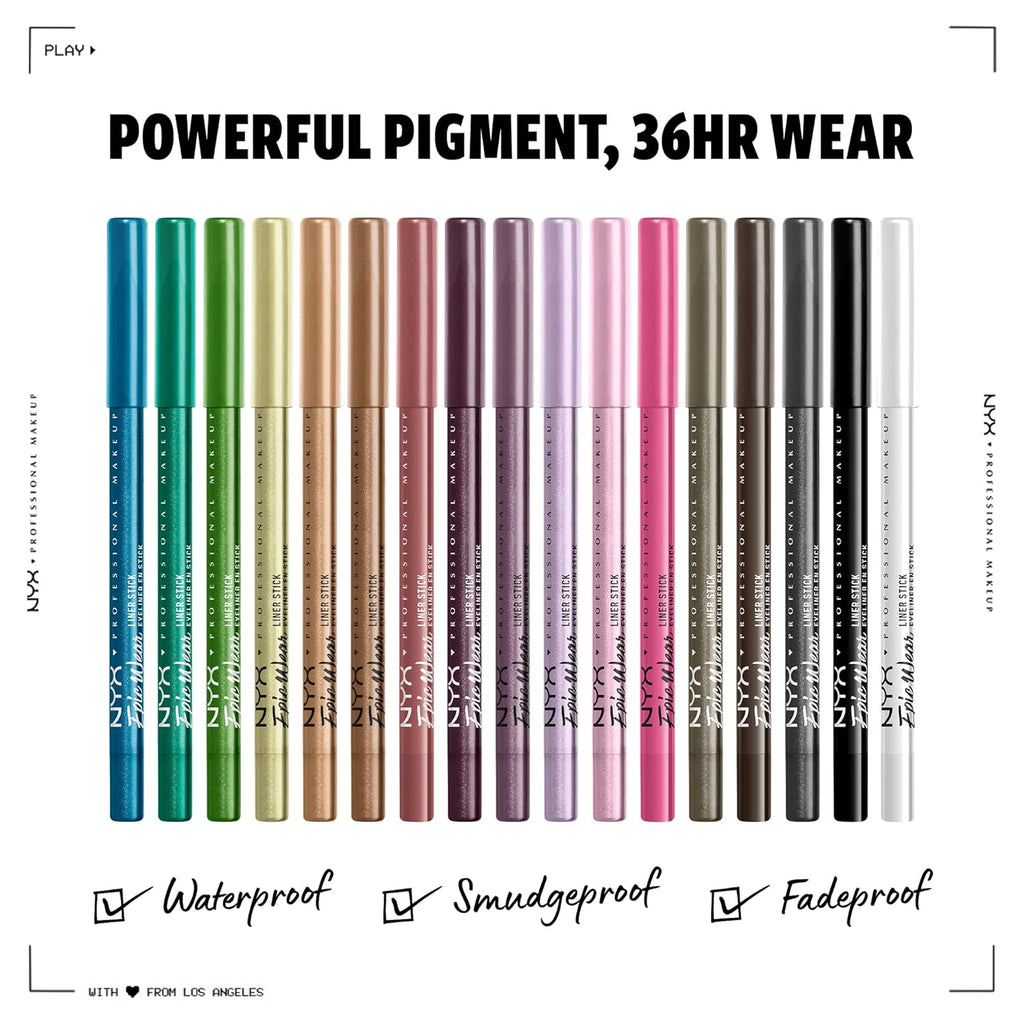 NYX Epic Wear Waterproof Eyeliner Stick