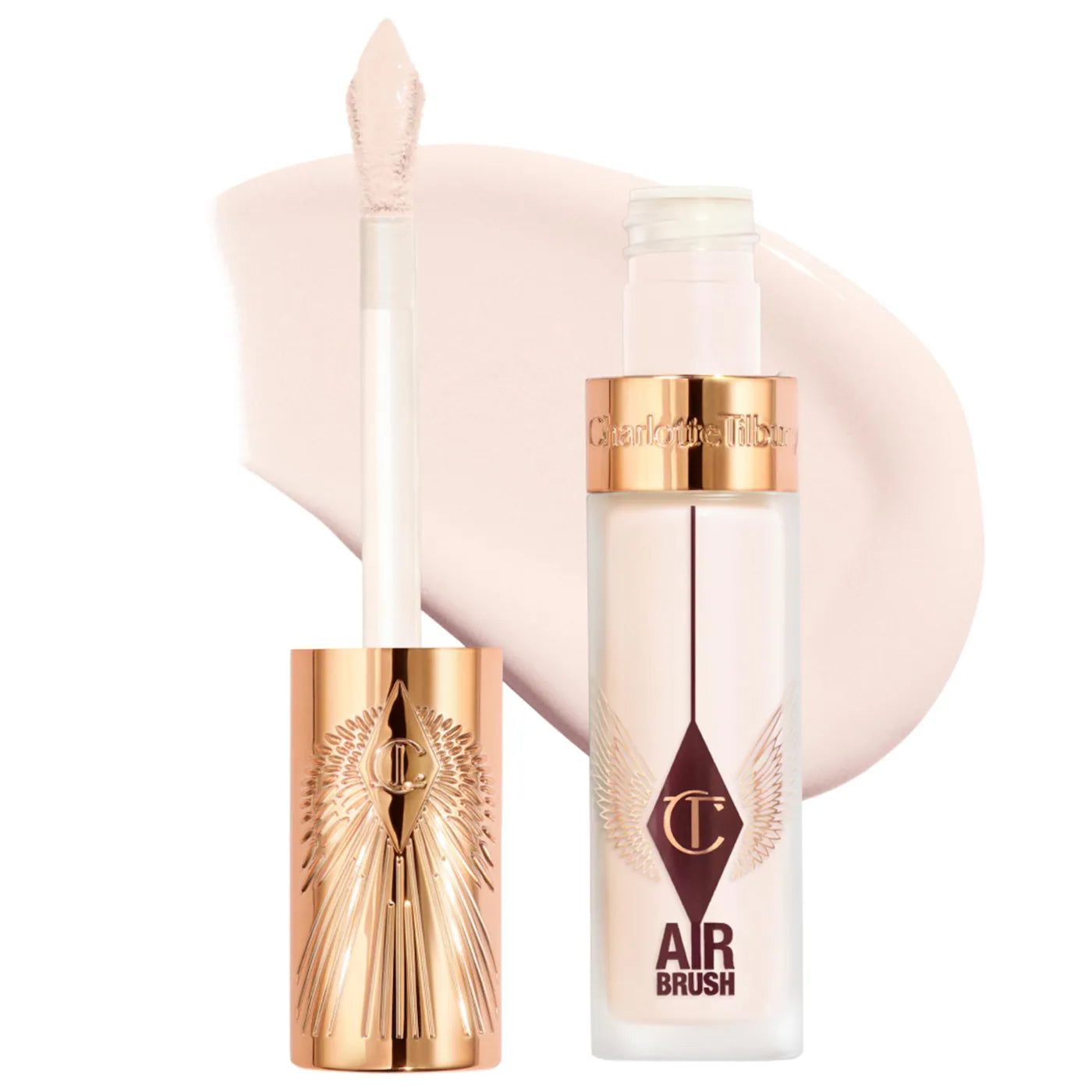 Charlotte Tilbury - Airbrush Flawless Crease-Proof Long-Wear Blur Concealer with Hyaluronic Acid