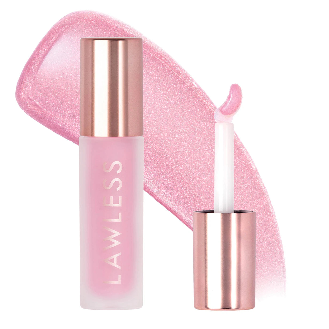 LAWLESS  Forget The Filler Lip Plumper Line Smoothing Gloss{ Shimmer finish}