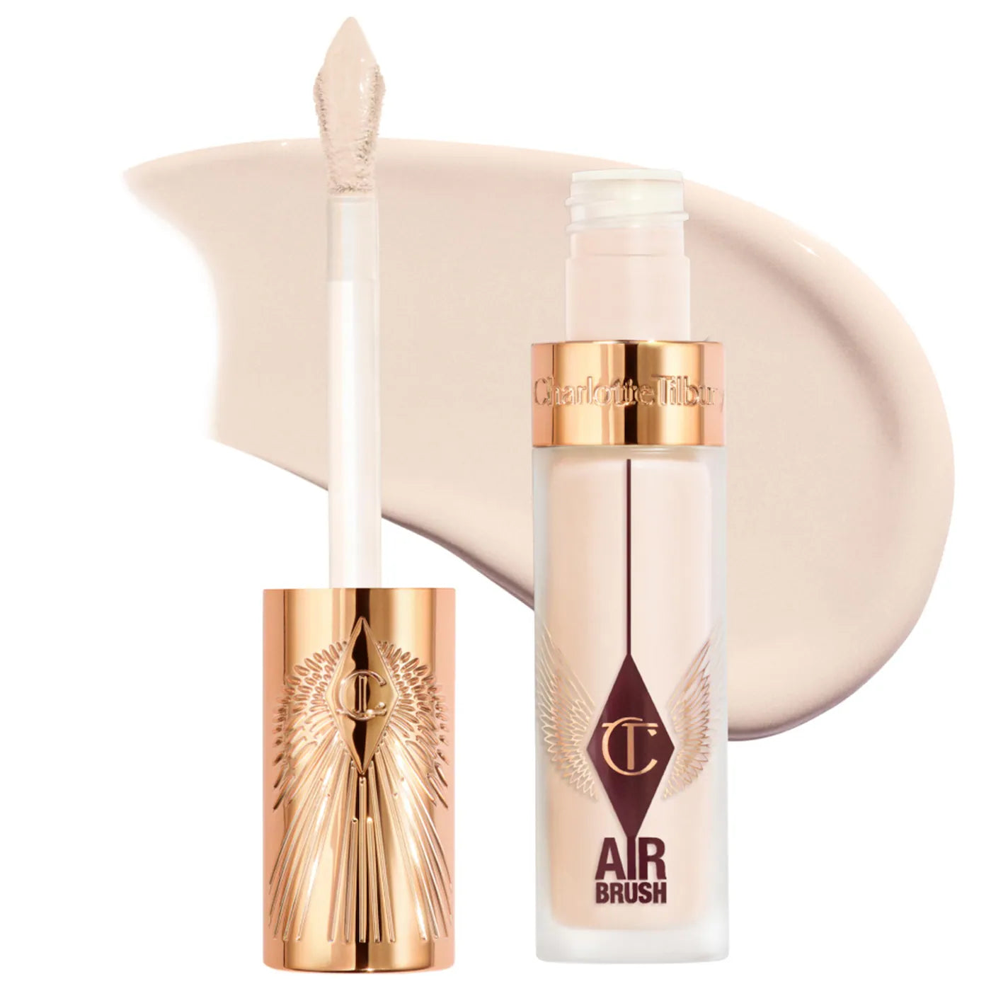 Charlotte Tilbury - Airbrush Flawless Crease-Proof Long-Wear Blur Concealer with Hyaluronic Acid