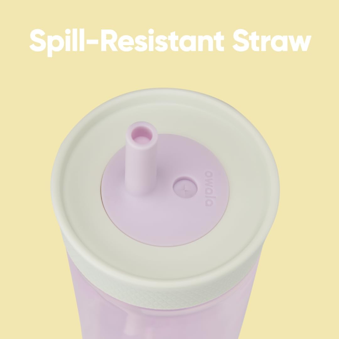 Owala Kids Insulation BPA-Free Plastic Tumbler with Spill Resistant