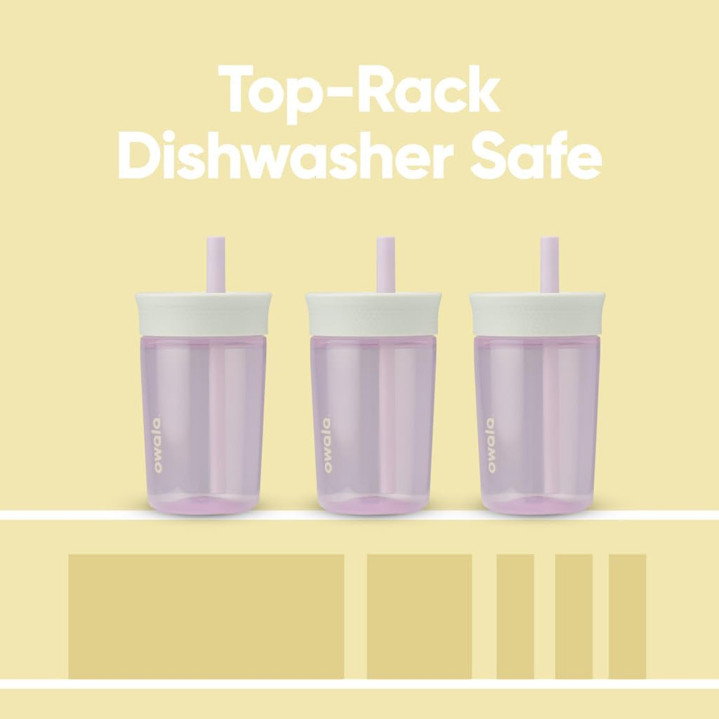 Owala Kids Insulation BPA-Free Plastic Tumbler with Spill Resistant