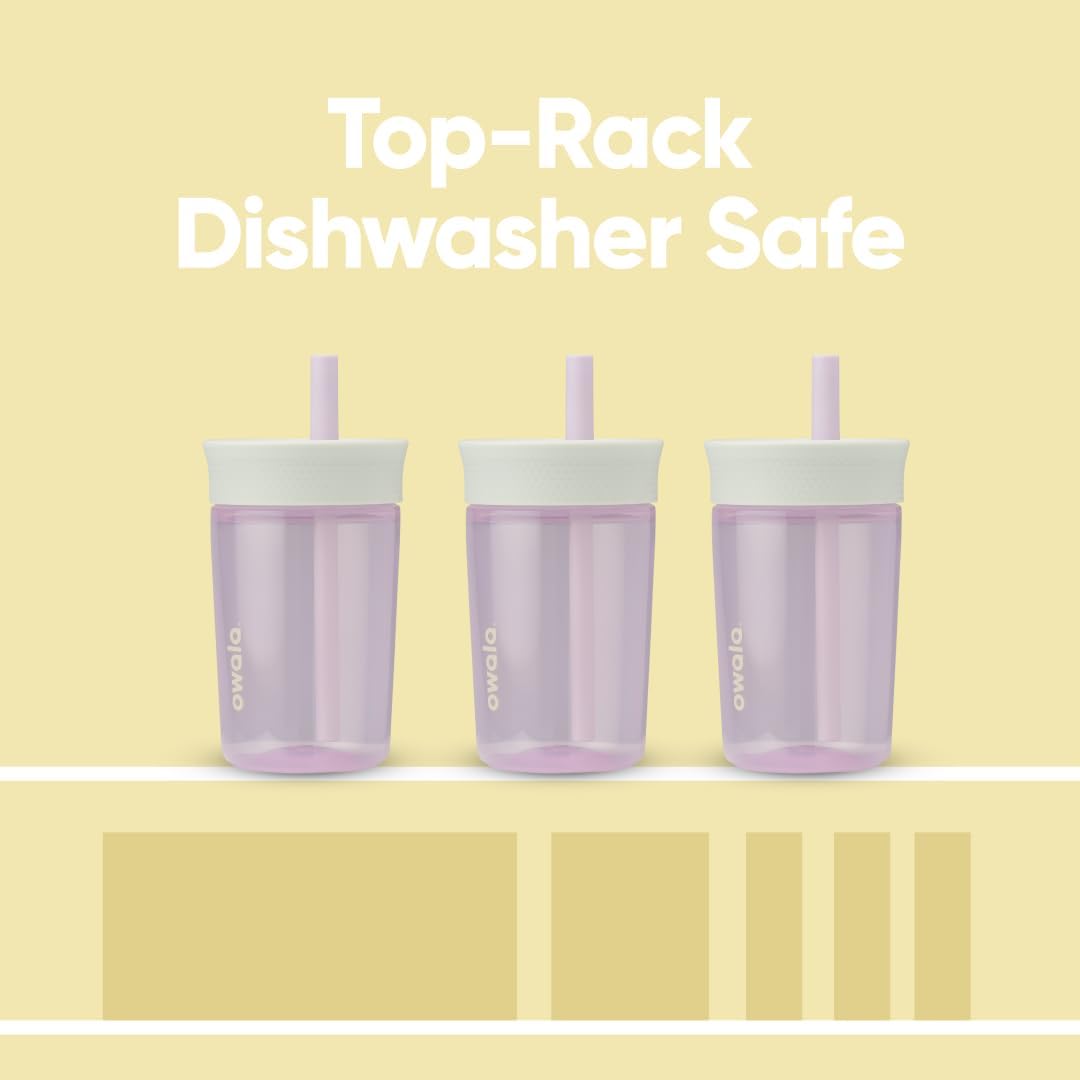 Owala Kids Insulation BPA-Free Plastic Tumbler with Spill Resistant