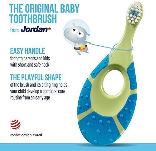Jordan Step 1 Baby Toothbrush | 0-2 Years 4 pac