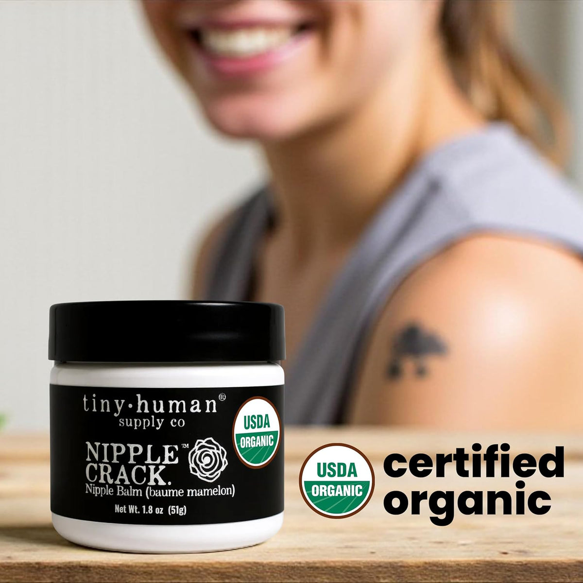 Organic Nipple Cream lanolin free 51gm