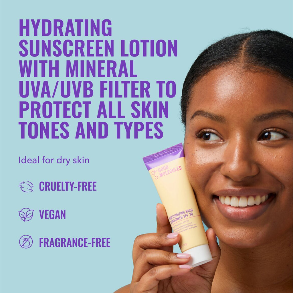 Good Molecules Moisturizing Rich Sunscreen SPF 30