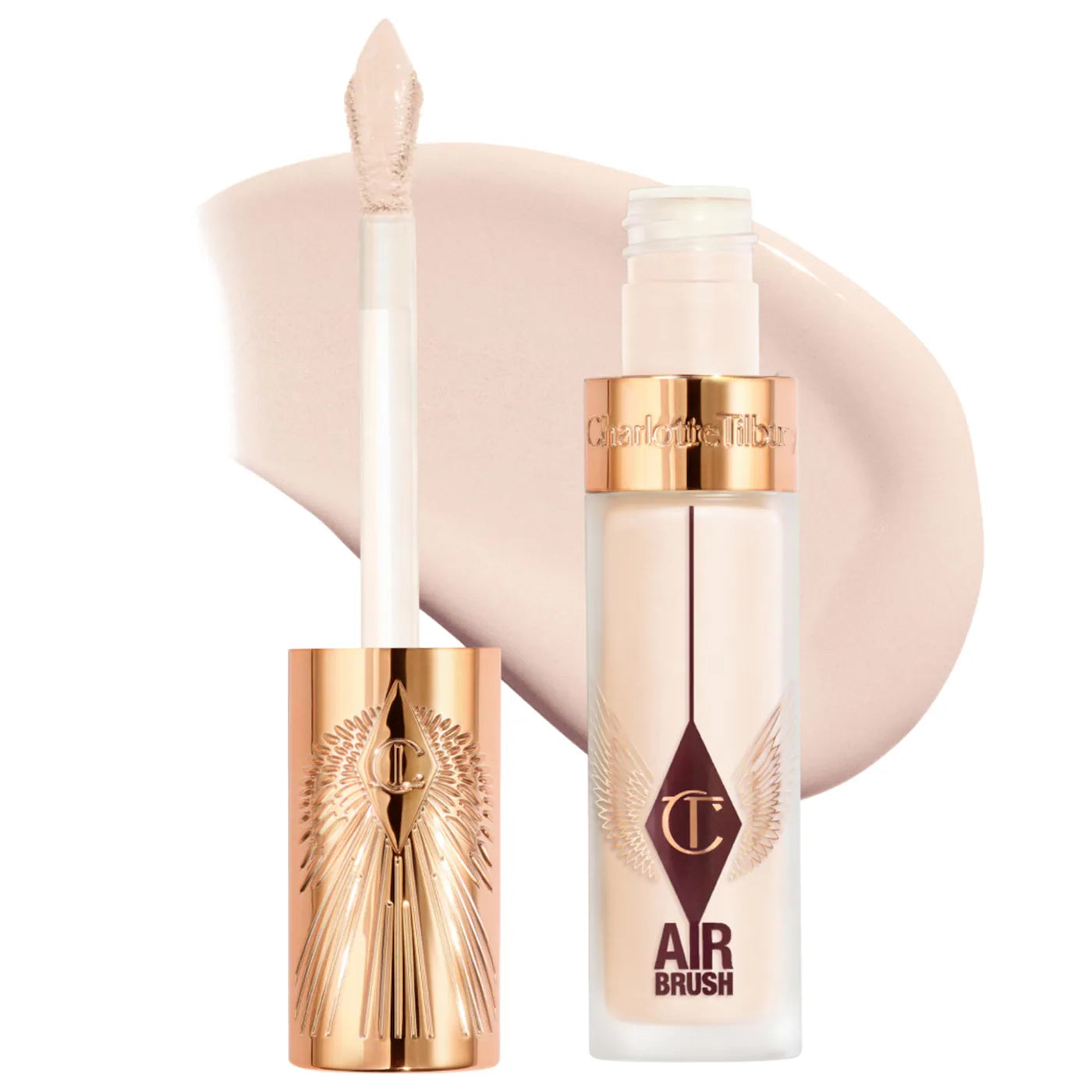 Charlotte Tilbury - Airbrush Flawless Crease-Proof Long-Wear Blur Concealer with Hyaluronic Acid