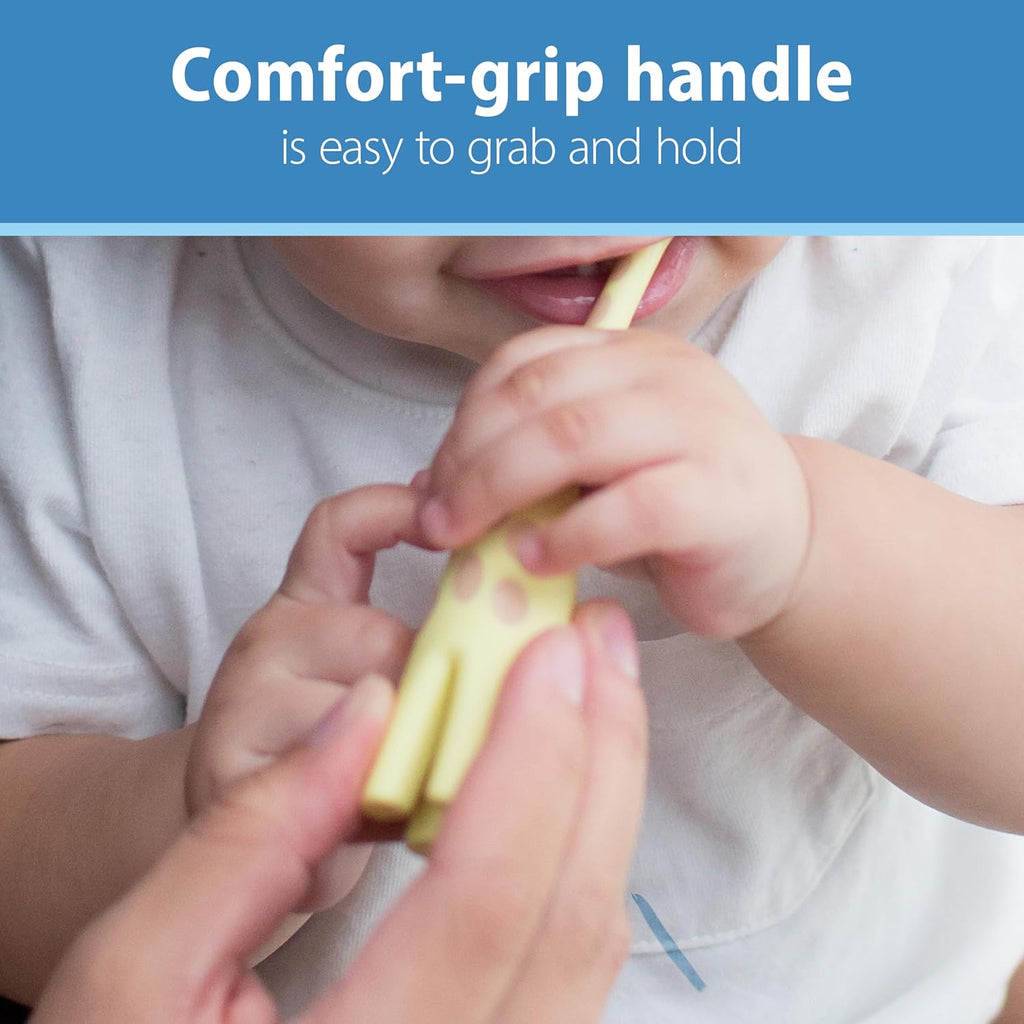 Dr. Brown's Infant-to-Toddler Toothbrush, Giraffe (0-3 years)