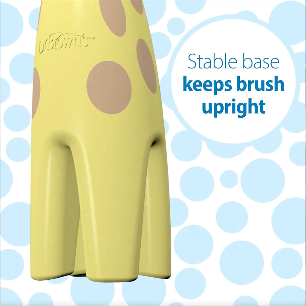 Dr. Brown's Infant-to-Toddler Toothbrush, Giraffe (0-3 years)
