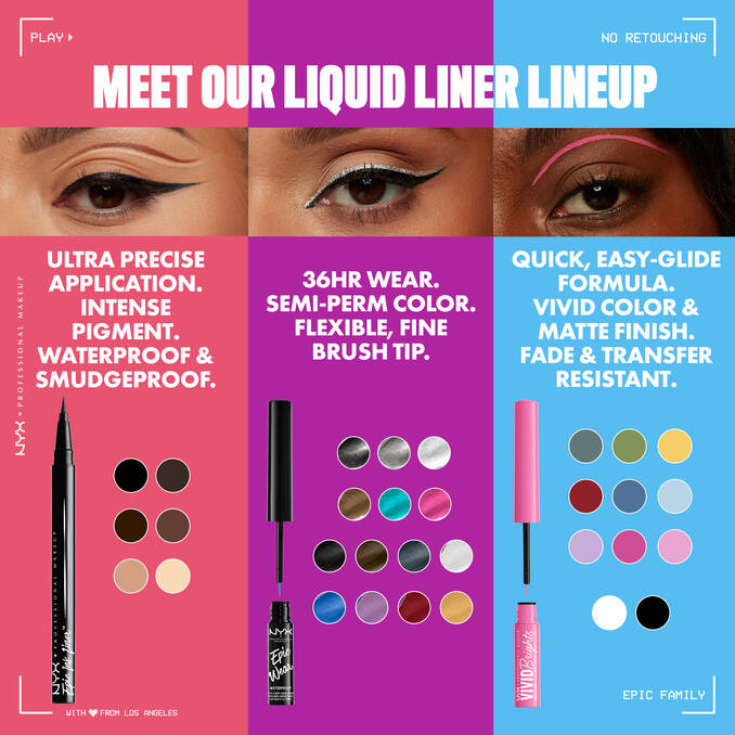 NYX Epic Ink Waterproof Liquid Eyeliner
