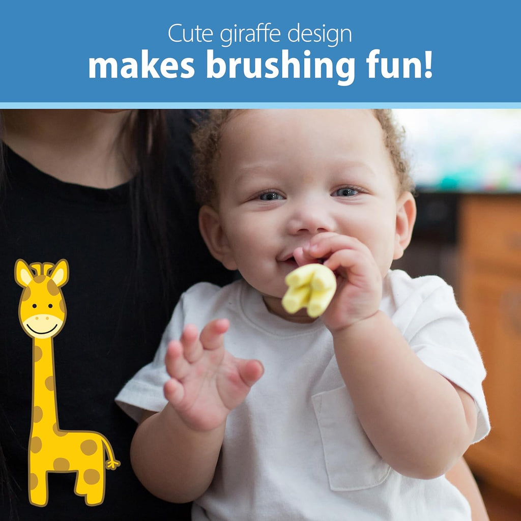 Dr. Brown's Infant-to-Toddler Toothbrush, Giraffe (0-3 years)