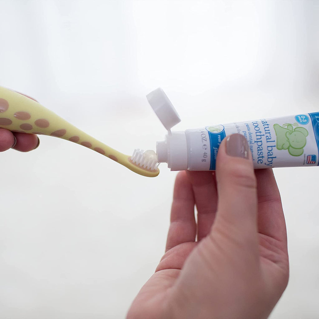 Dr. Brown's Infant-to-Toddler Toothbrush, Giraffe (0-3 years)
