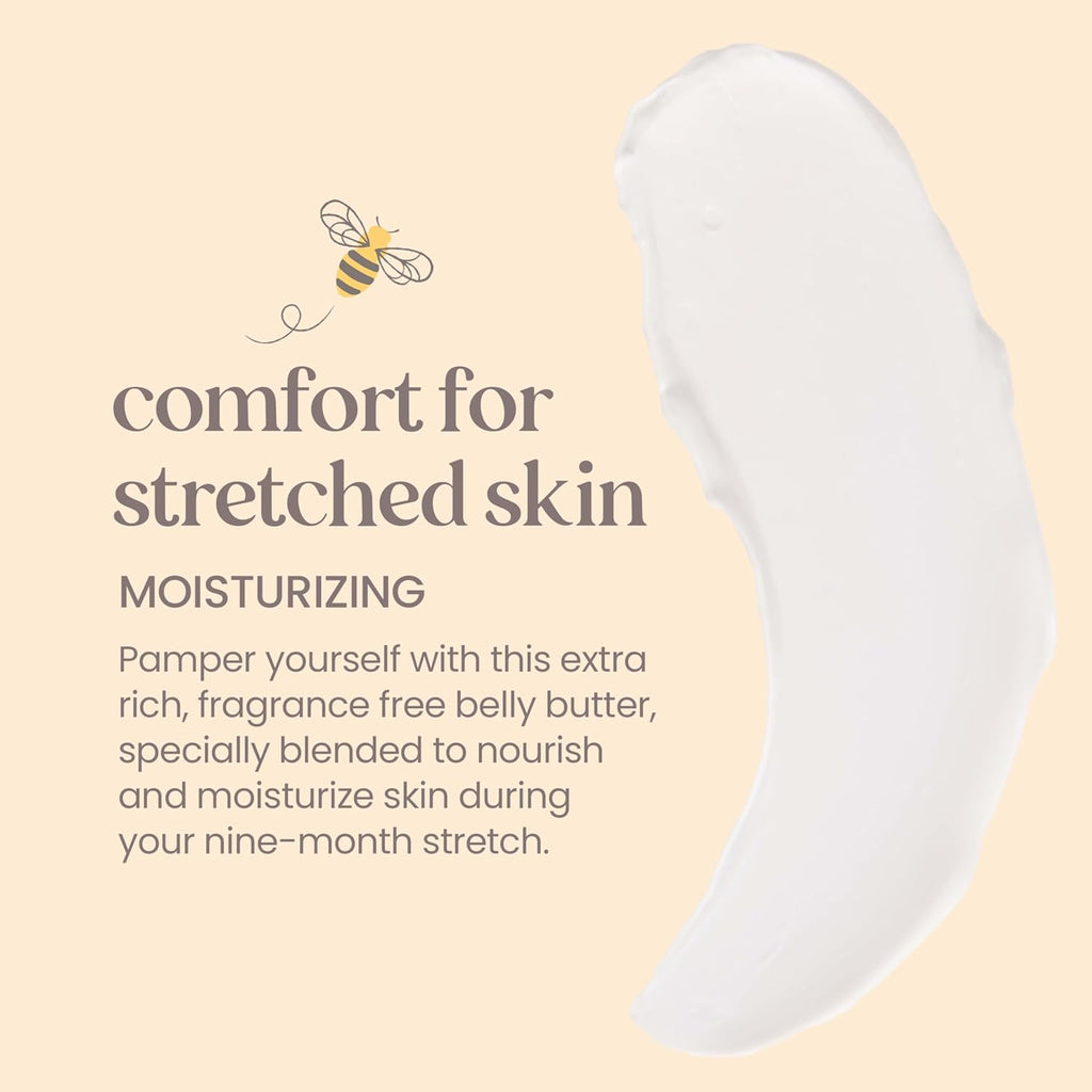 Burt's Bees Mama Belly Butter Stretch Mark Cream for Pregnancy