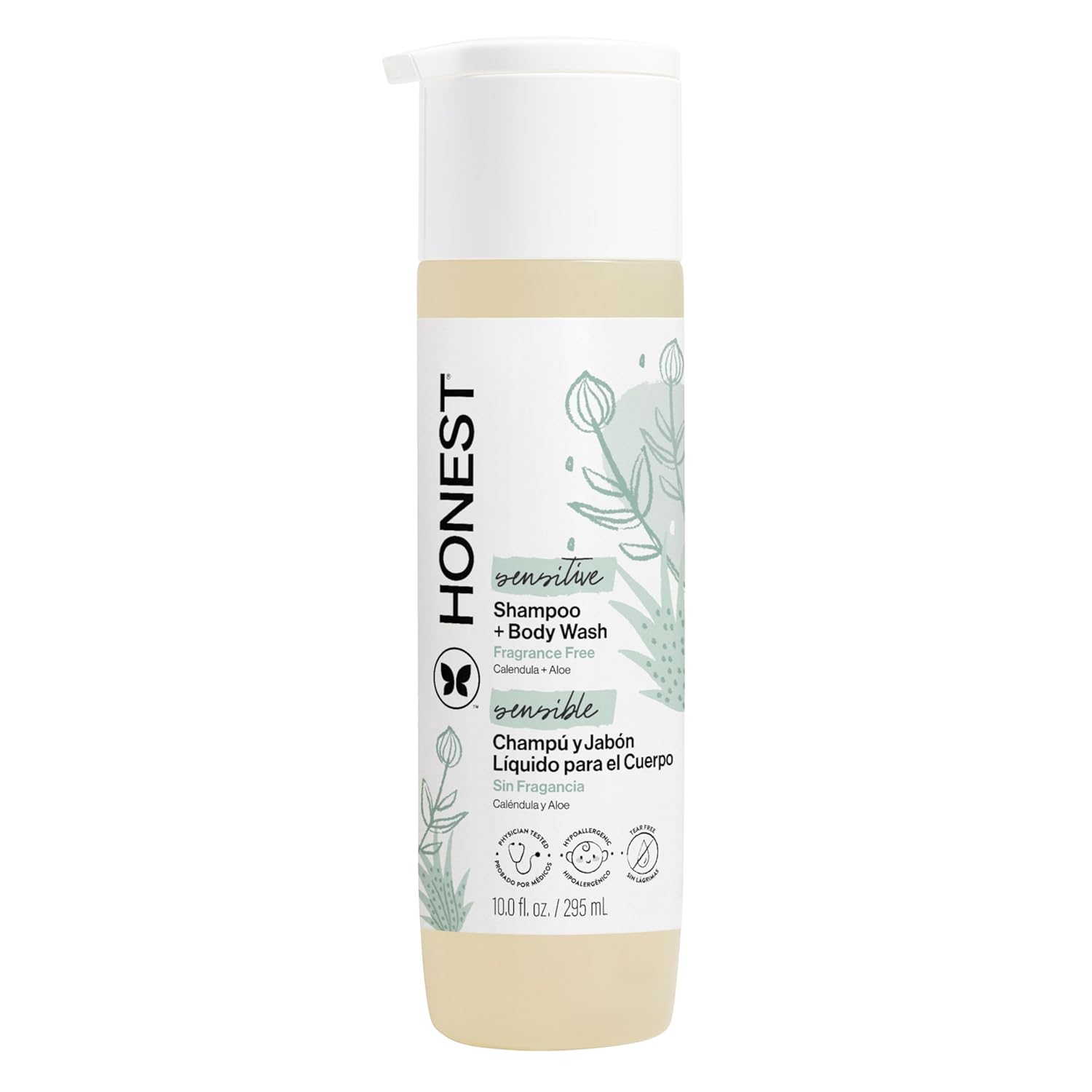 The Honest Company 2-in-1 Baby Shampoo & Body Wash 295ml