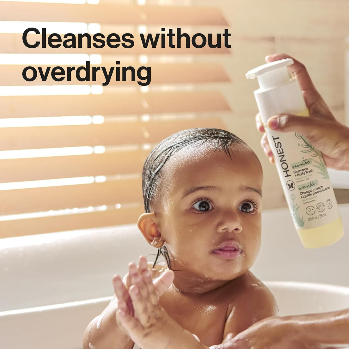 The Honest Company 2-in-1 Baby Shampoo & Body Wash 295ml