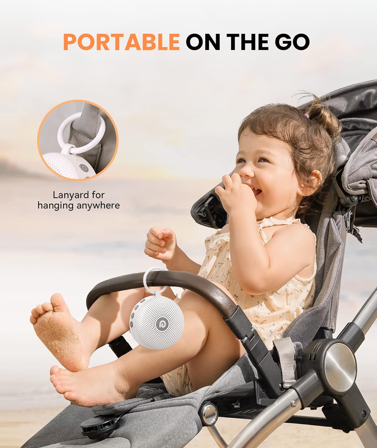 Dreamegg Portable Noise Machine for Baby & Adult