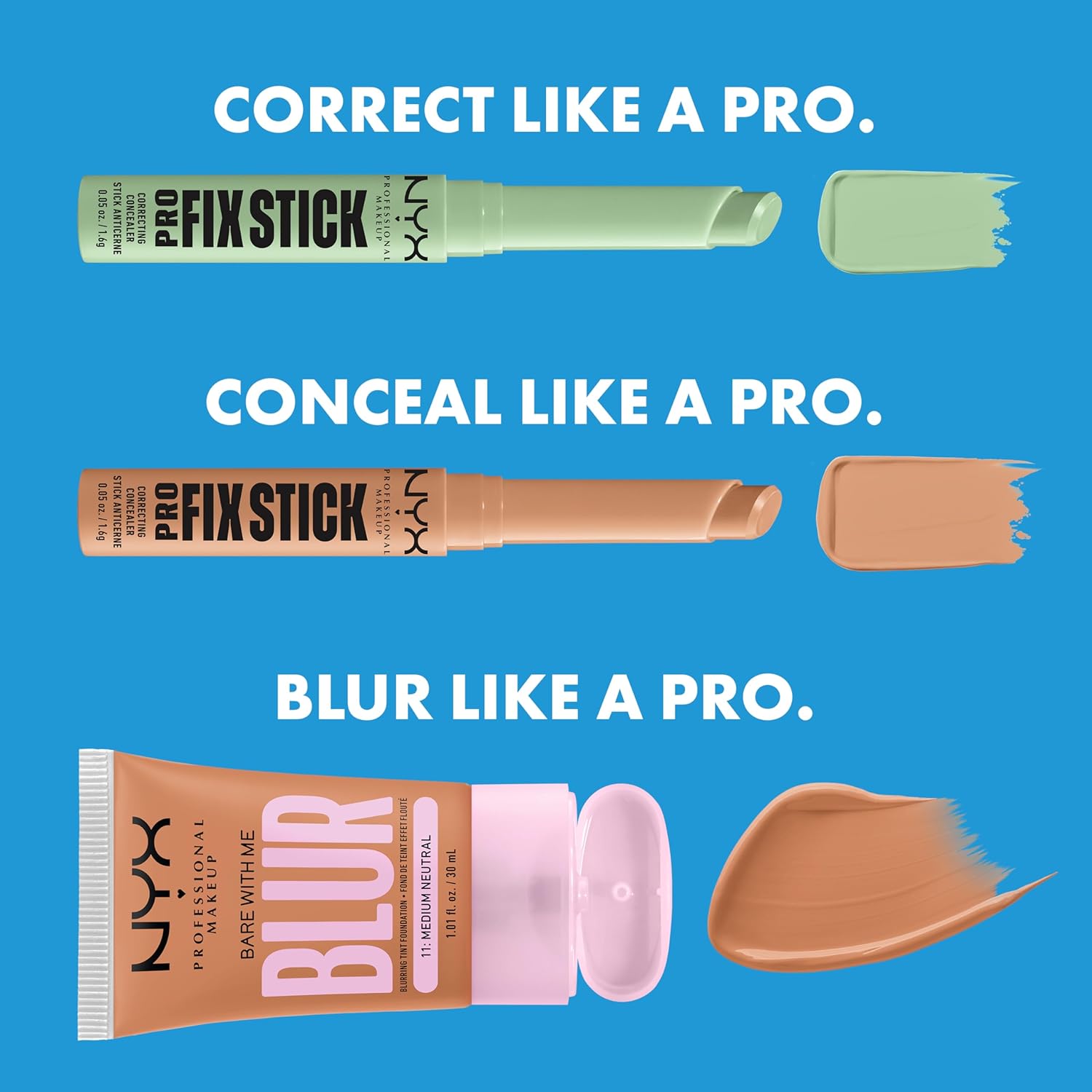 NYX PRO FIX STICK CORRECTING CONCEALER