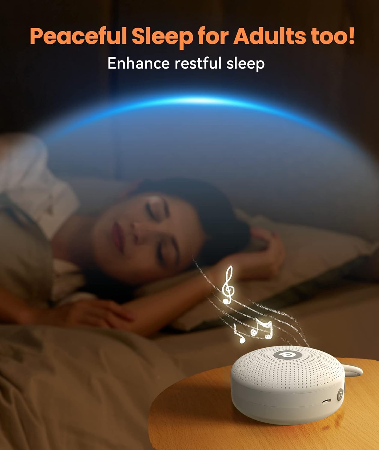 Dreamegg Portable Noise Machine for Baby & Adult