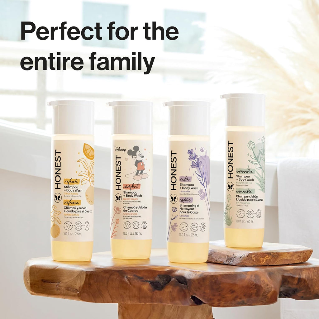 The Honest Company 2-in-1 Baby Shampoo & Body Wash 295ml