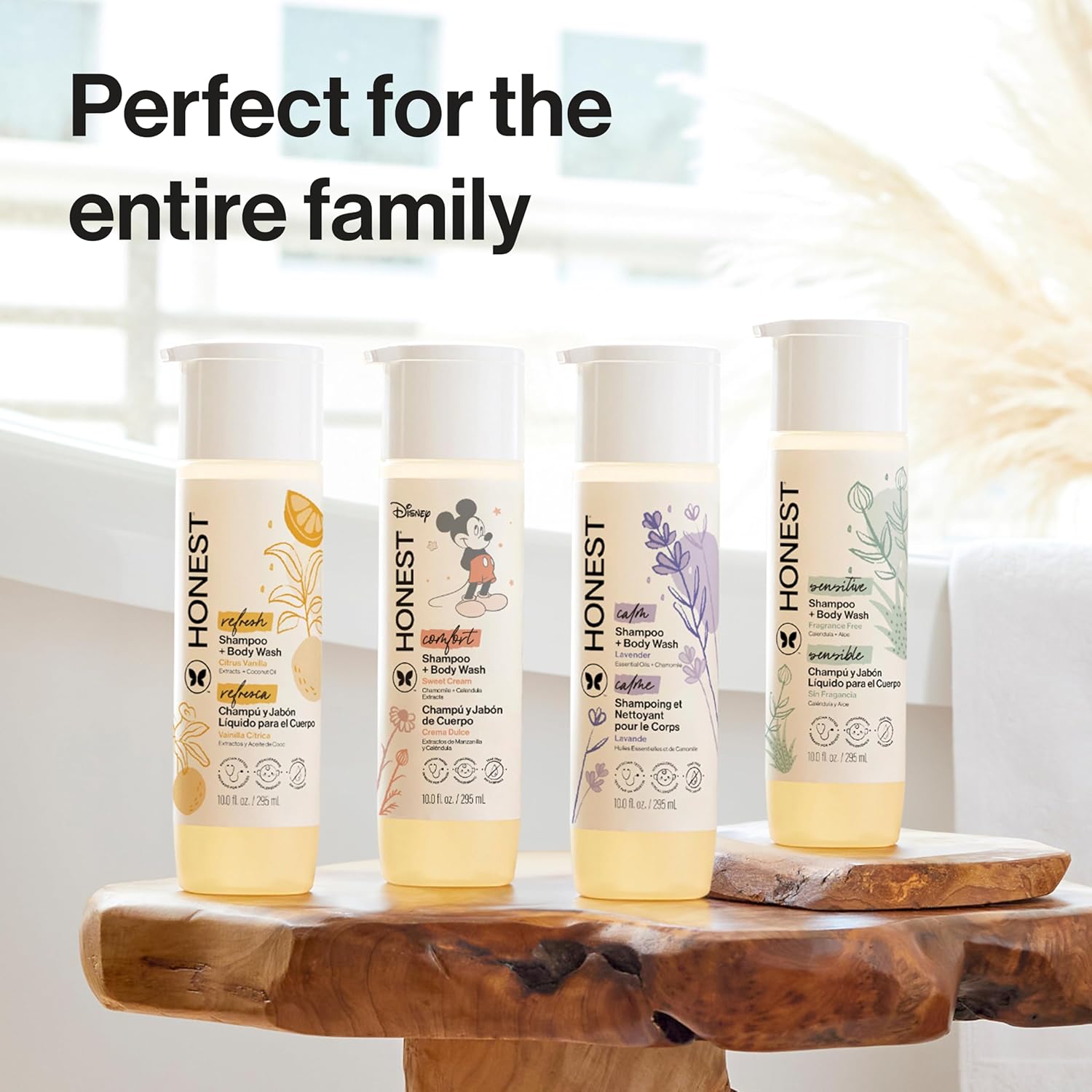 The Honest Company 2-in-1 Baby Shampoo & Body Wash 295ml