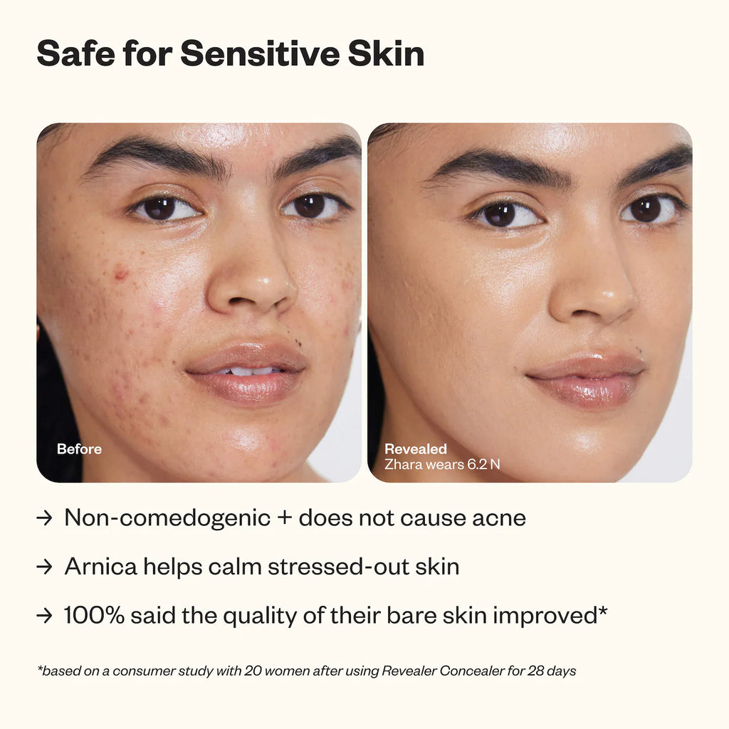 Kosas - Revealer Super Creamy + Brightening Concealer with Caffeine and Hyaluronic Acid