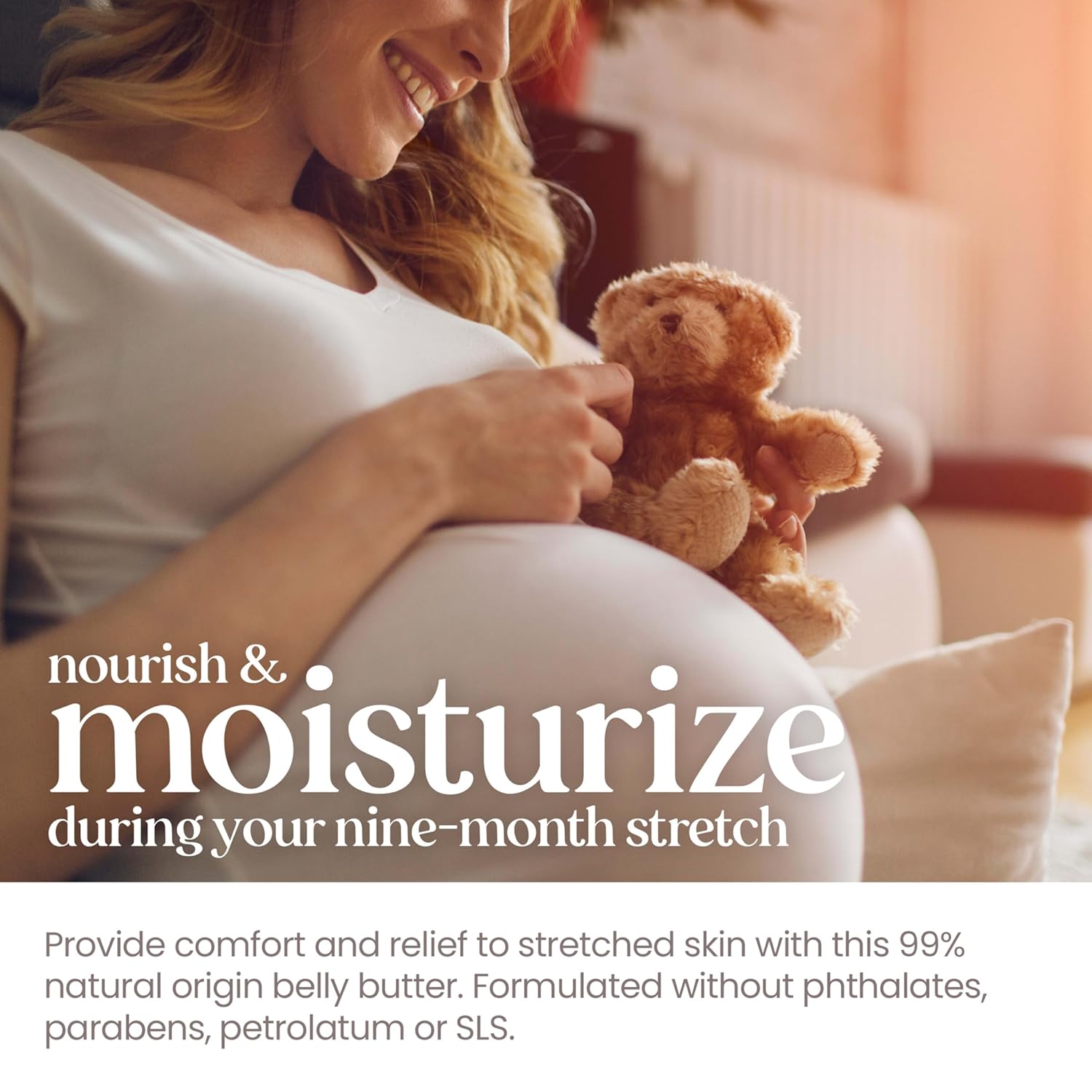 Burt's Bees Mama Belly Butter Stretch Mark Cream for Pregnancy