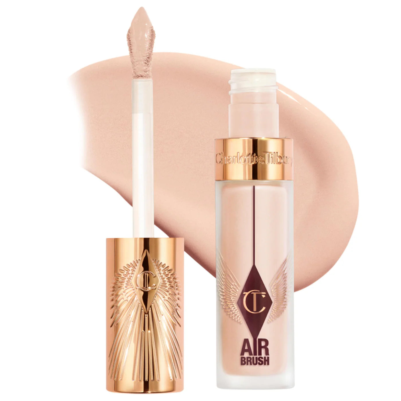 Charlotte Tilbury - Airbrush Flawless Crease-Proof Long-Wear Blur Concealer with Hyaluronic Acid