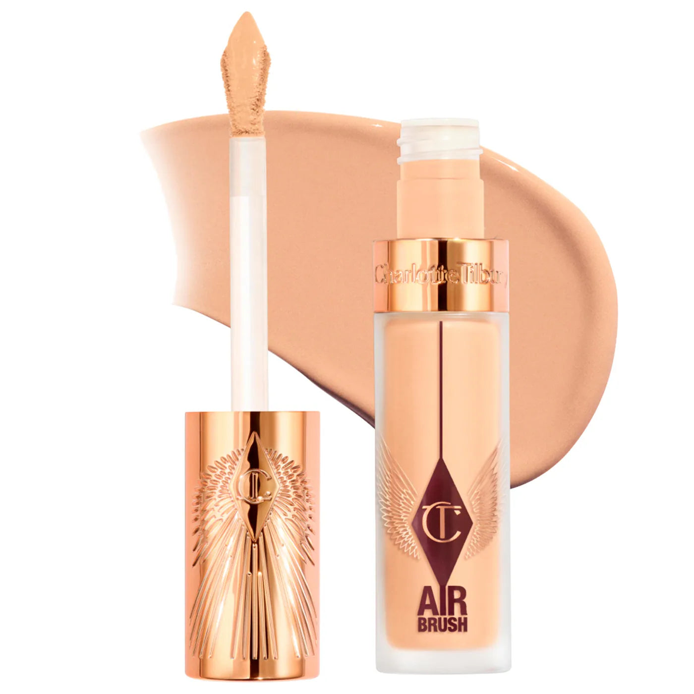 Charlotte Tilbury - Airbrush Flawless Crease-Proof Long-Wear Blur Concealer with Hyaluronic Acid