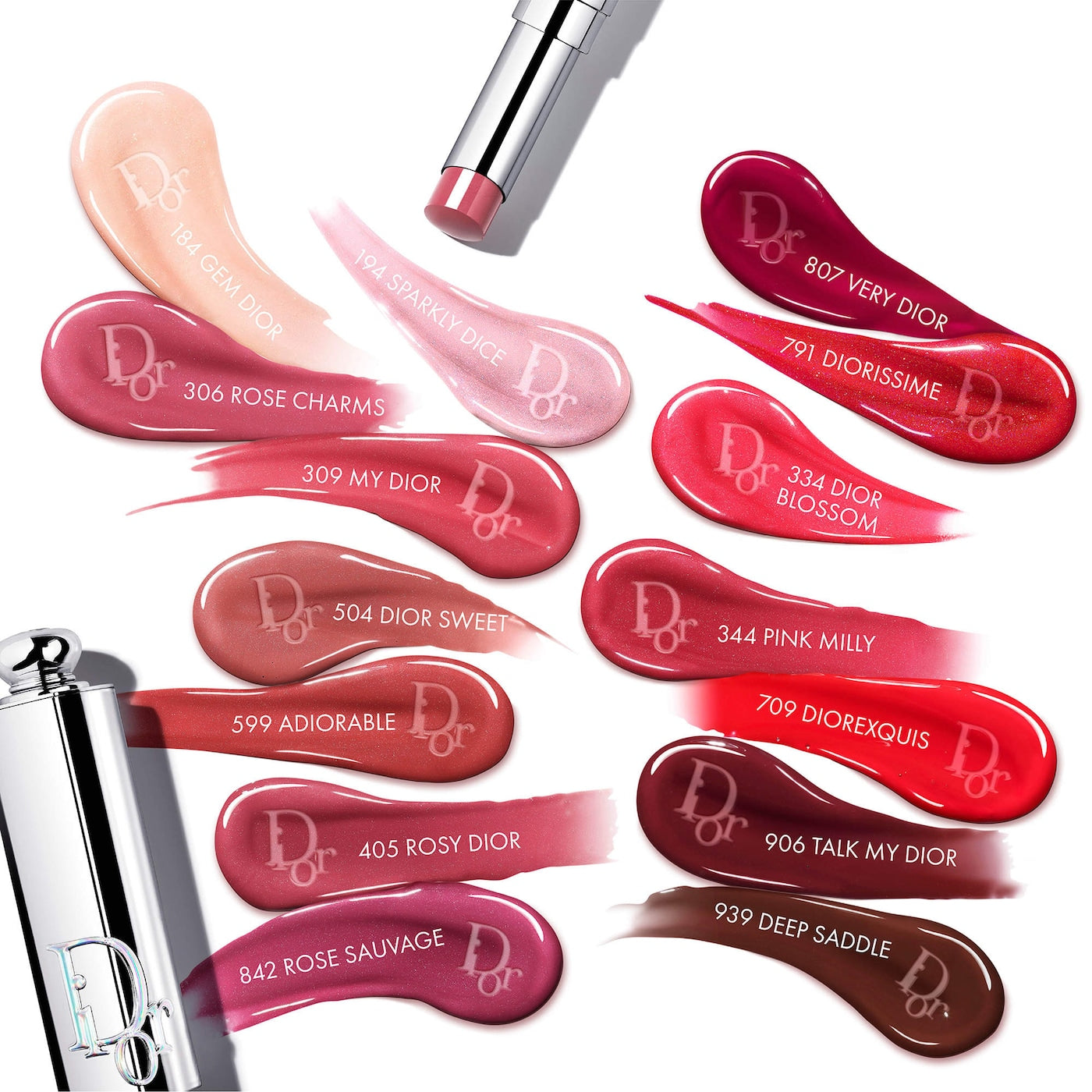 DIOR - Dior Addict Glass Lipstick Ultra-Shine Hydrating Lip Gloss Stick