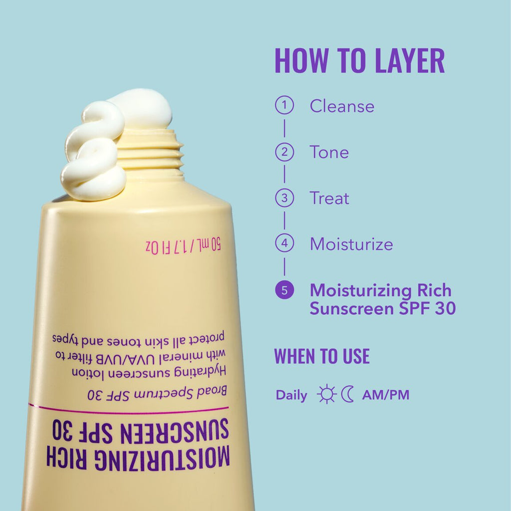 Good Molecules Moisturizing Rich Sunscreen SPF 30