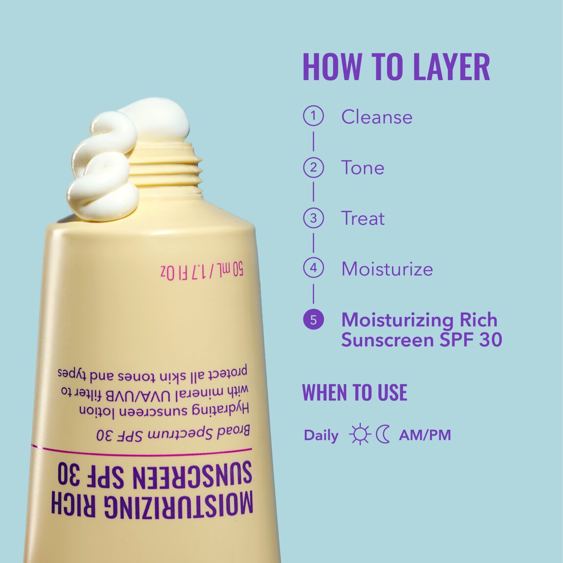 Good Molecules Moisturizing Rich Sunscreen SPF 30