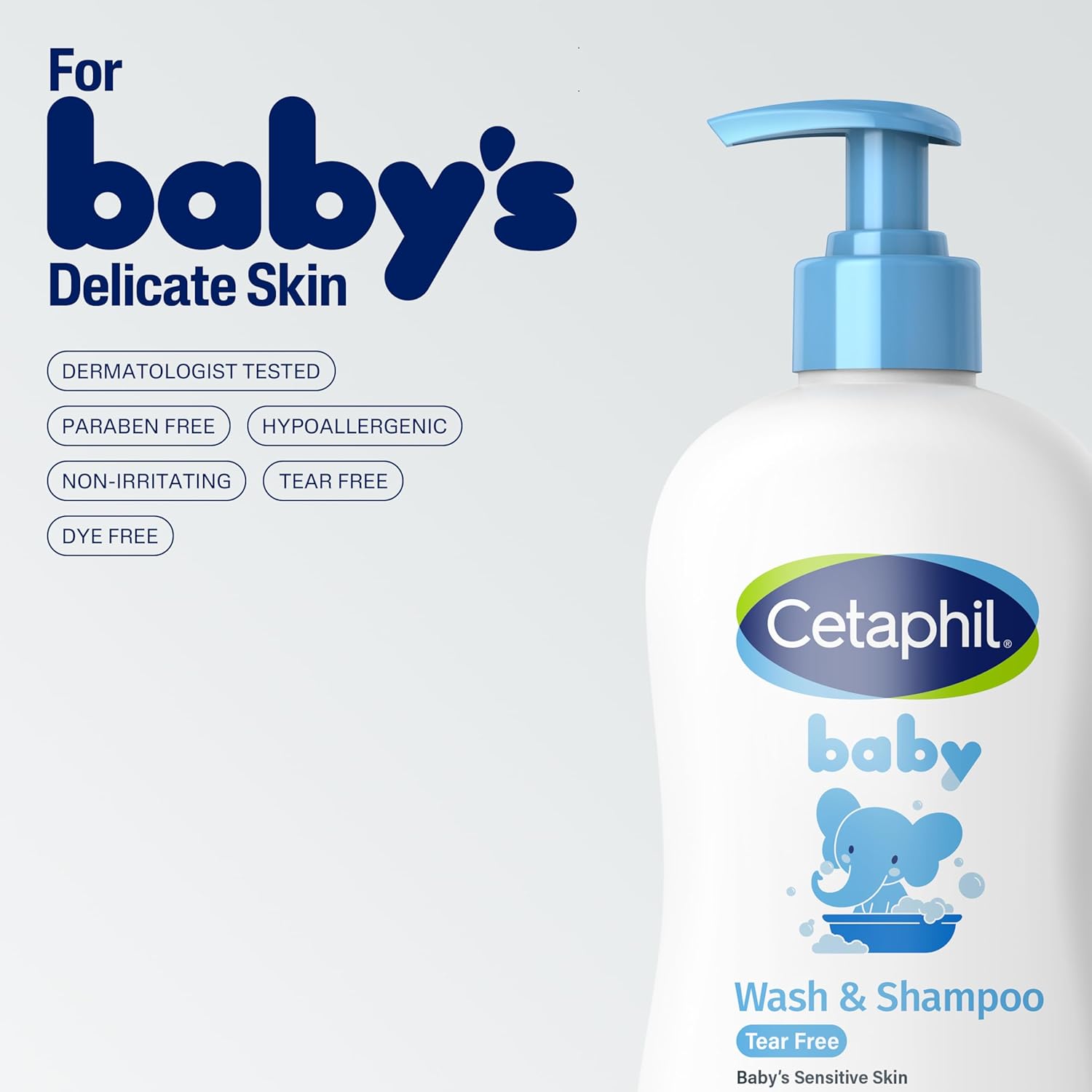 Cetaphil Baby Shampoo and Body Wash with Organic Calendula 230ml