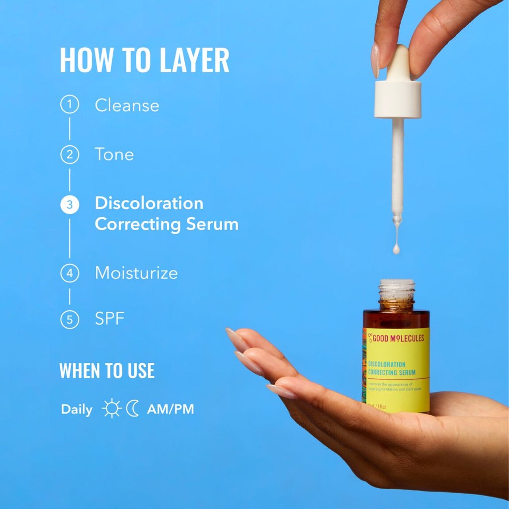 Good Molecules Discoloration Correcting Serum