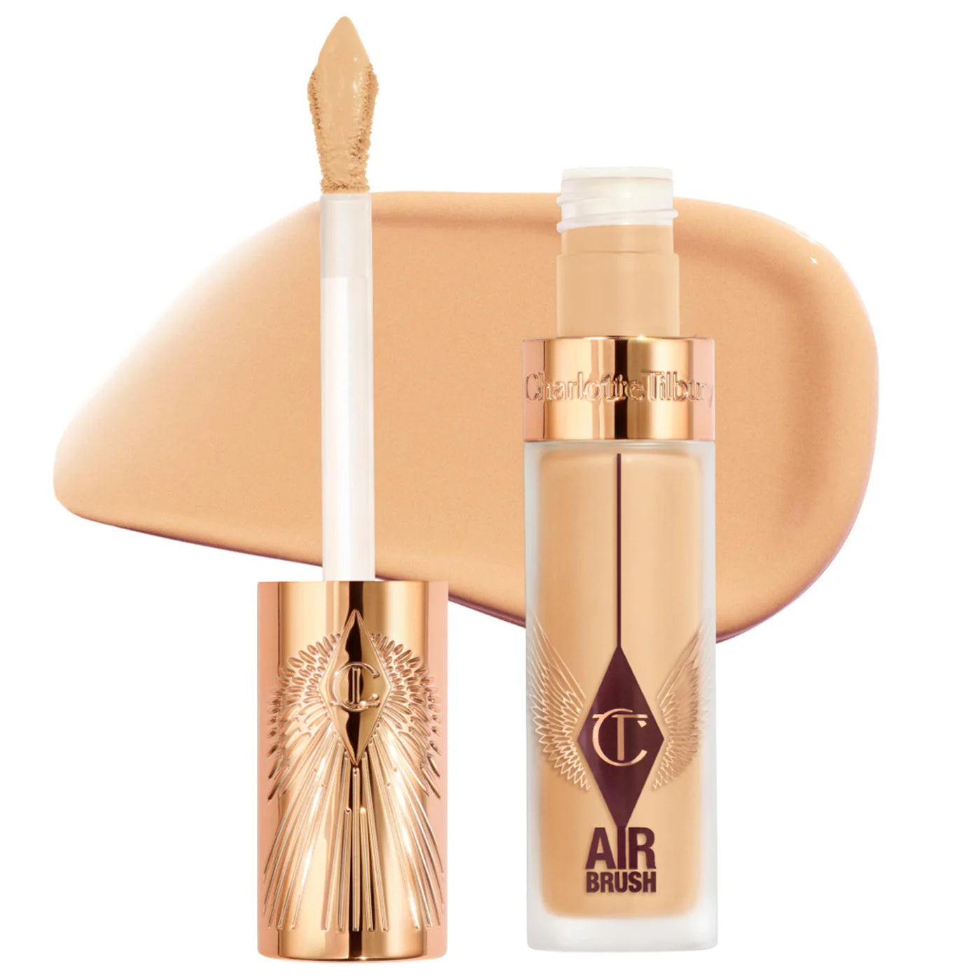 Charlotte Tilbury - Airbrush Flawless Crease-Proof Long-Wear Blur Concealer with Hyaluronic Acid