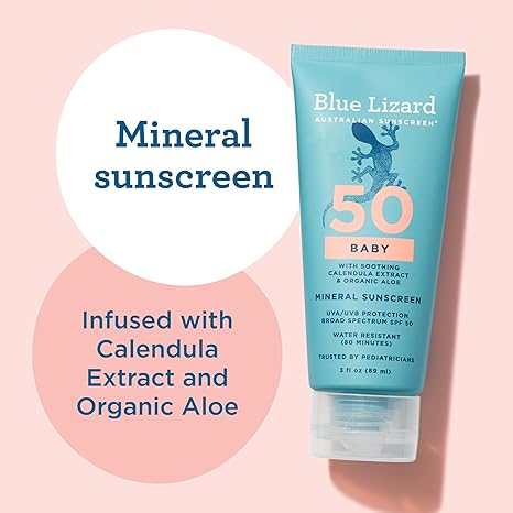 Blue Lizard Baby Mineral Sunscreen Stick ( Natural Sunscreen)
