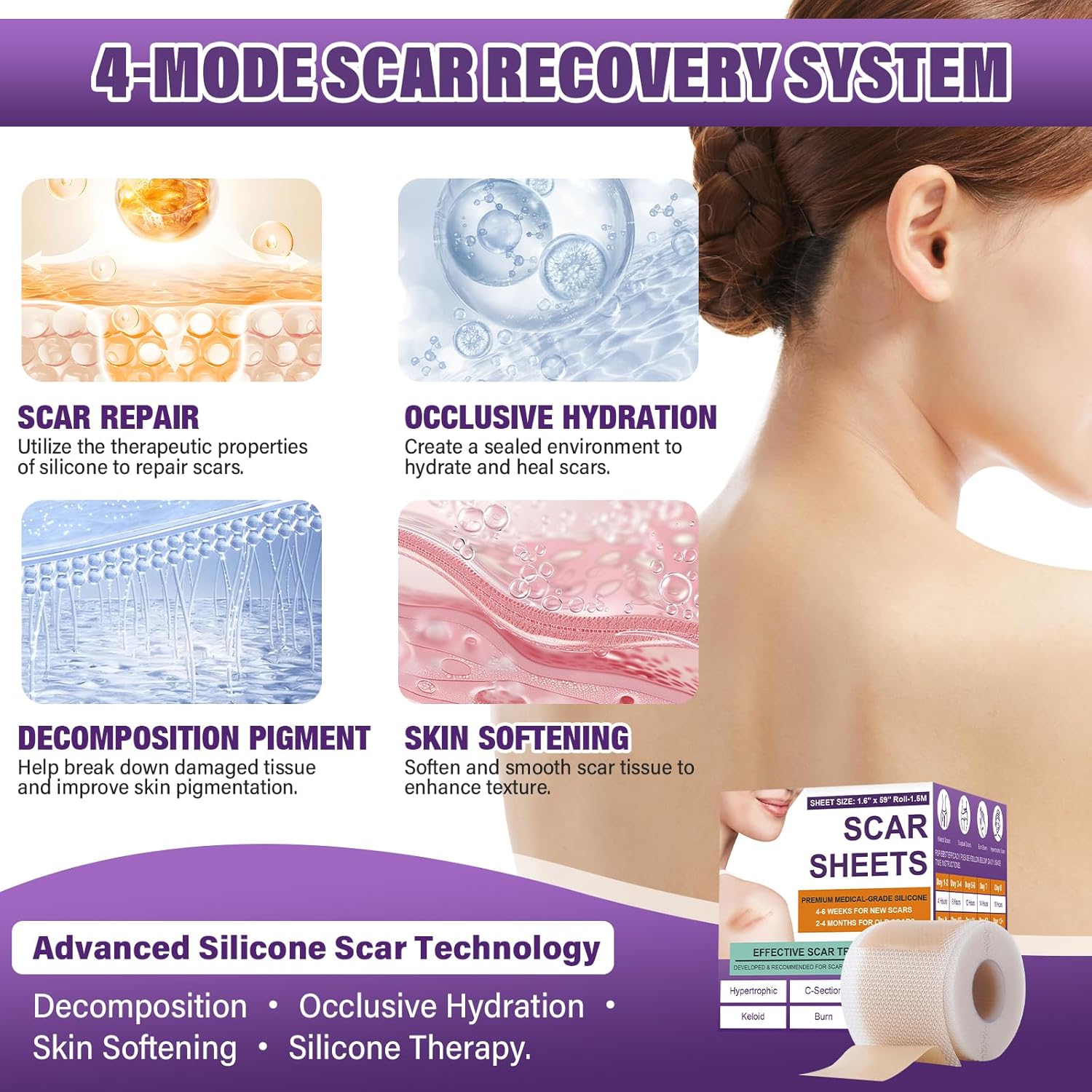 Silicone Scar Sheets