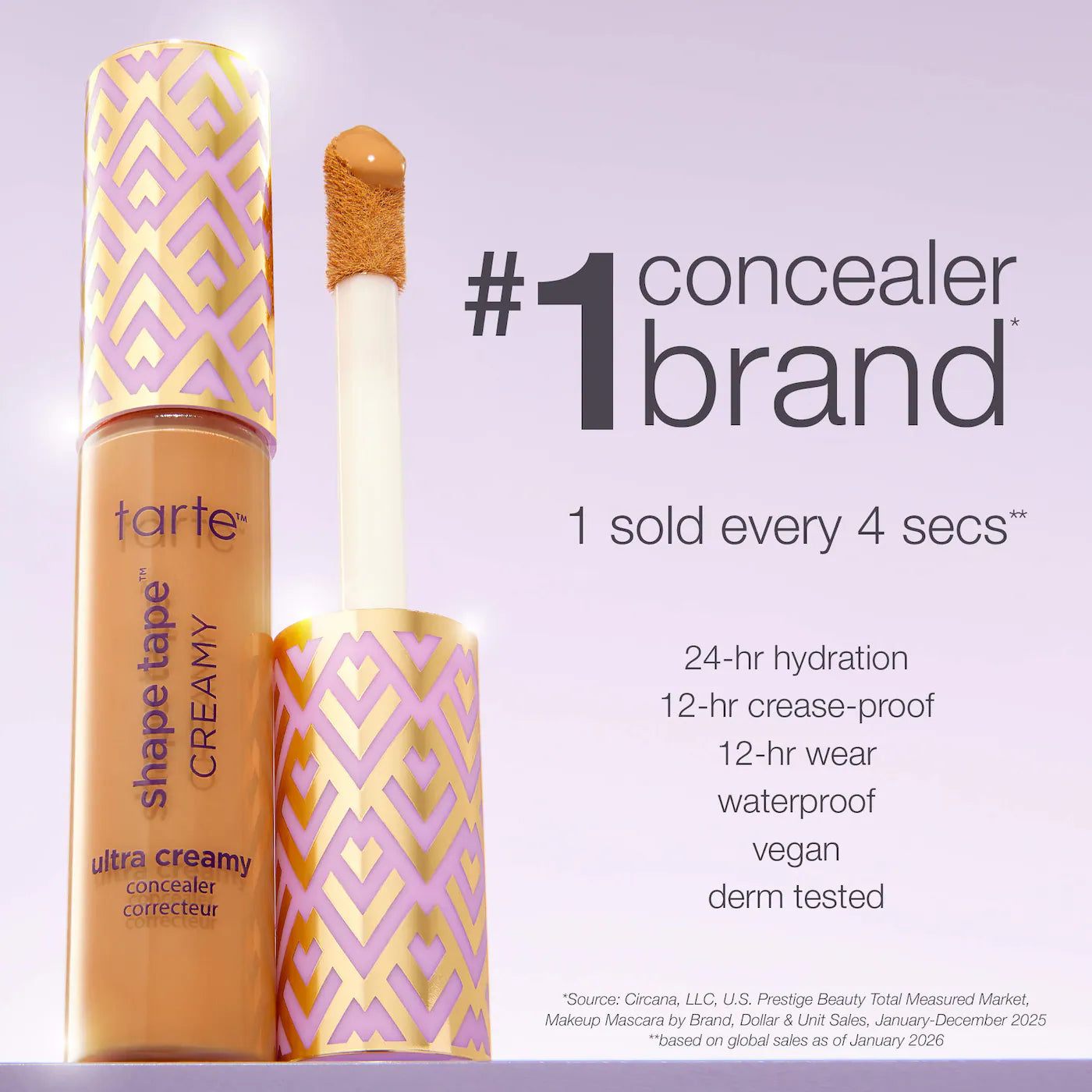 tarte - shape tape™ hydrating full coverage creamy concealer