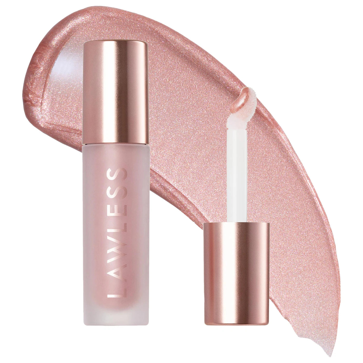 LAWLESS  Forget The Filler Lip Plumper Line Smoothing Gloss{ Shimmer finish}