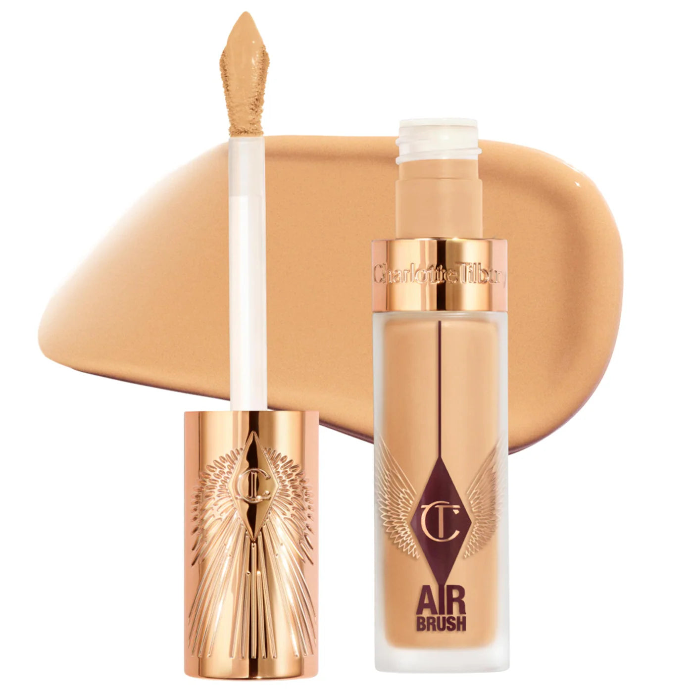 Charlotte Tilbury - Airbrush Flawless Crease-Proof Long-Wear Blur Concealer with Hyaluronic Acid