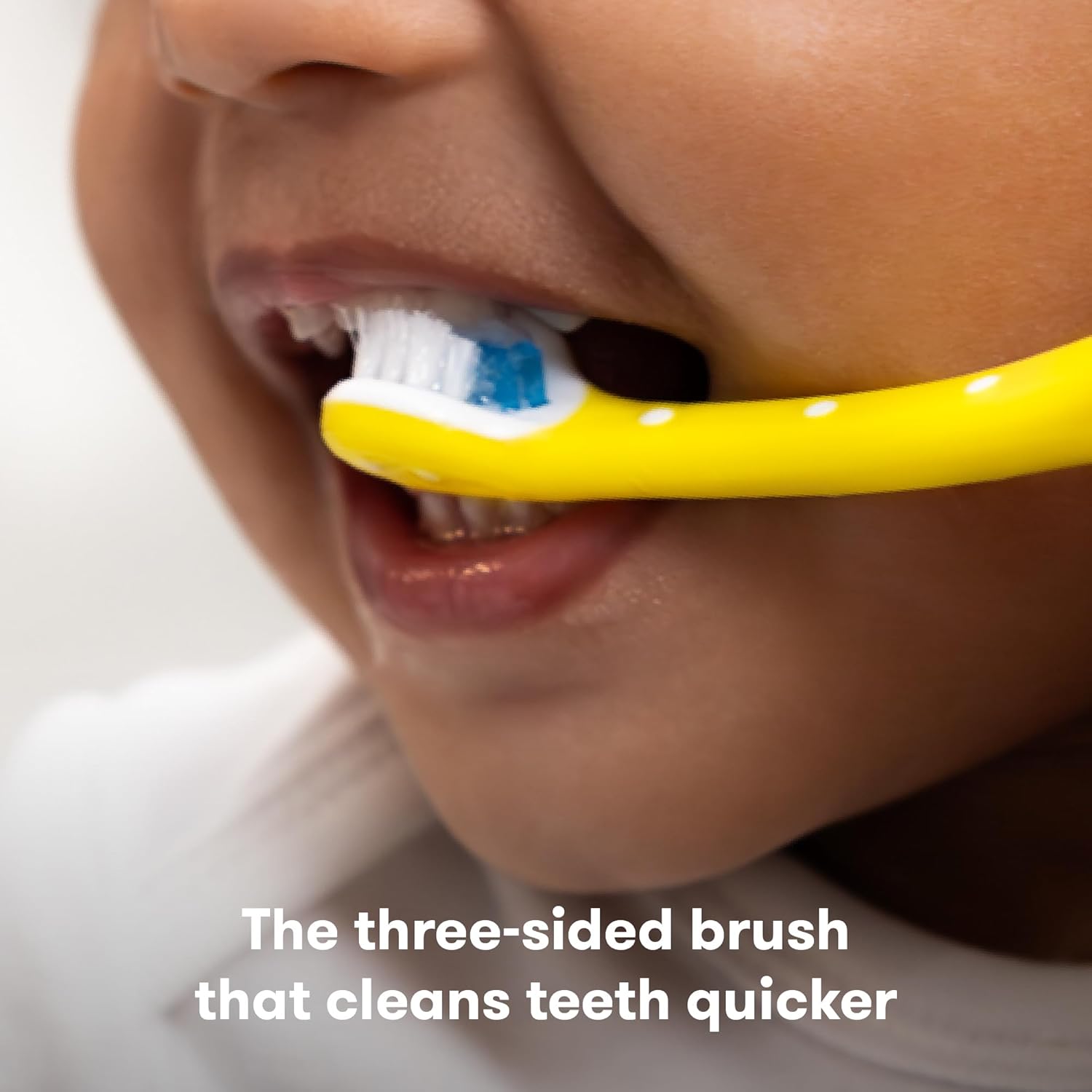 Frida Baby Triple-Angle Toothhugger Training Toddler Toothbrush | Toddler Toothbrush 2 Years and Up, Cleans All Sides at Once | 2 Pack