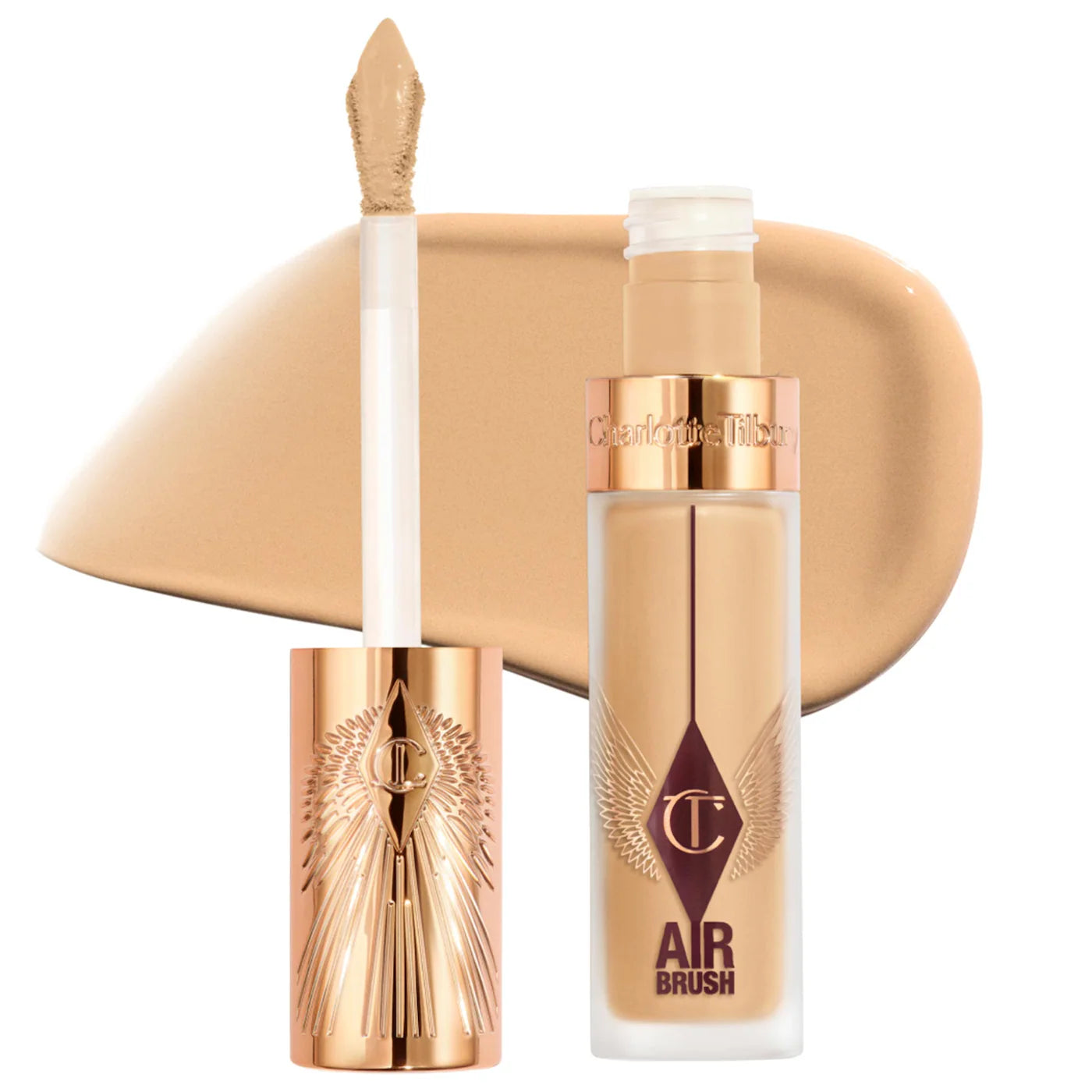 Charlotte Tilbury - Airbrush Flawless Crease-Proof Long-Wear Blur Concealer with Hyaluronic Acid