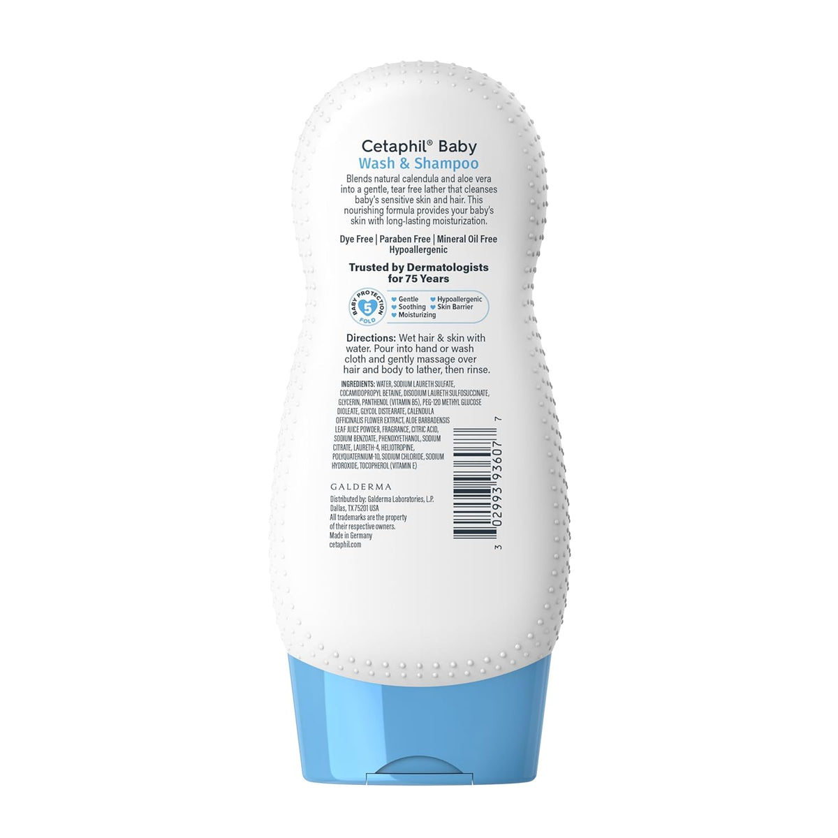 Cetaphil Baby Shampoo and Body Wash with Organic Calendula 230ml