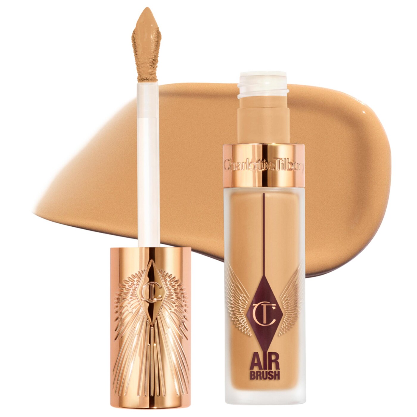 Charlotte Tilbury - Airbrush Flawless Crease-Proof Long-Wear Blur Concealer with Hyaluronic Acid