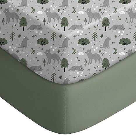 Yoofoss Baby Crib Sheets for Boys Girls