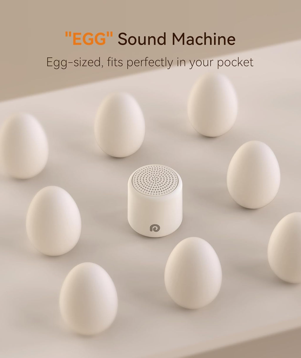 Dreamegg Portable Travel White Noise Machine for Sleep
