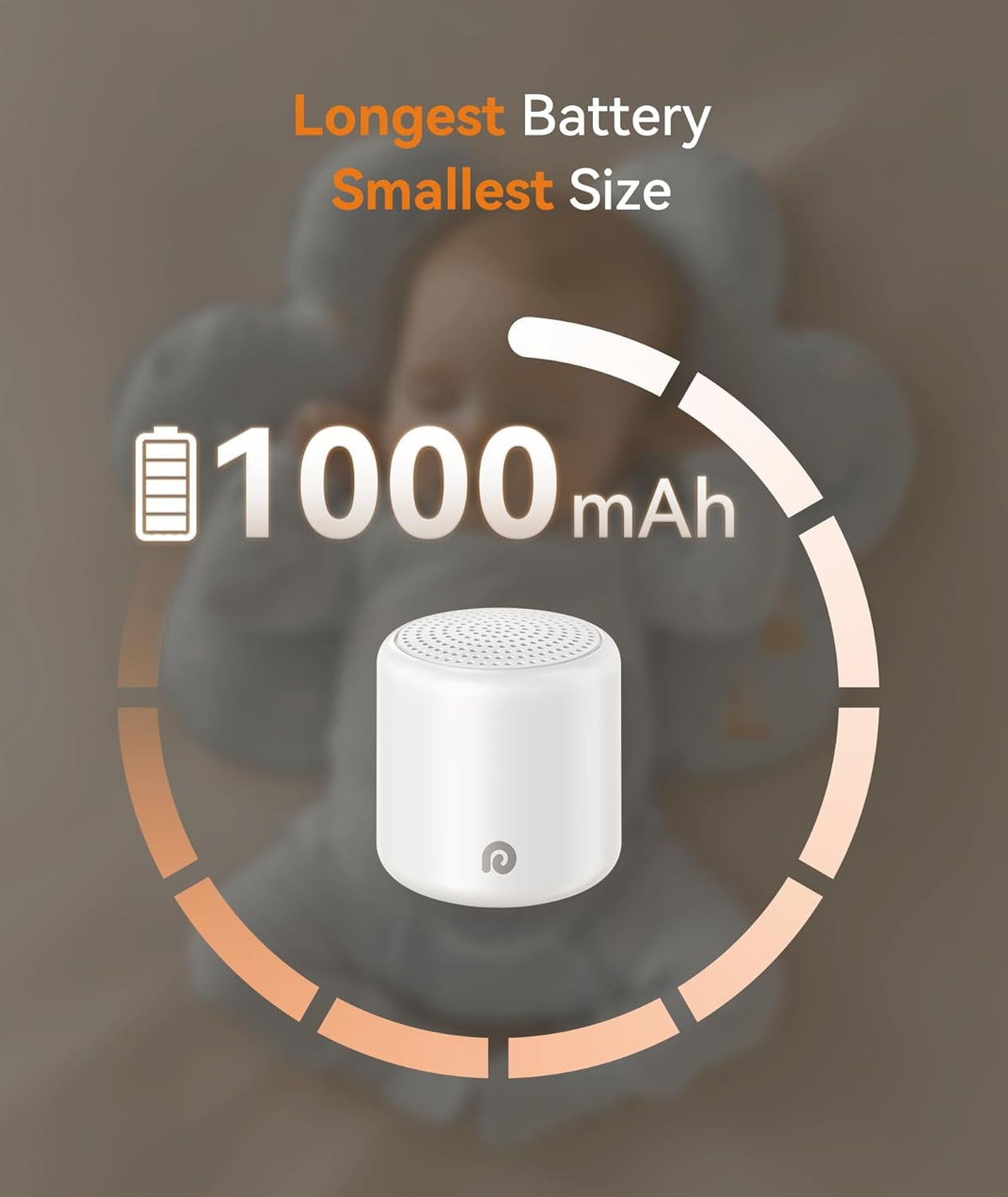 Dreamegg Portable Travel White Noise Machine for Sleep